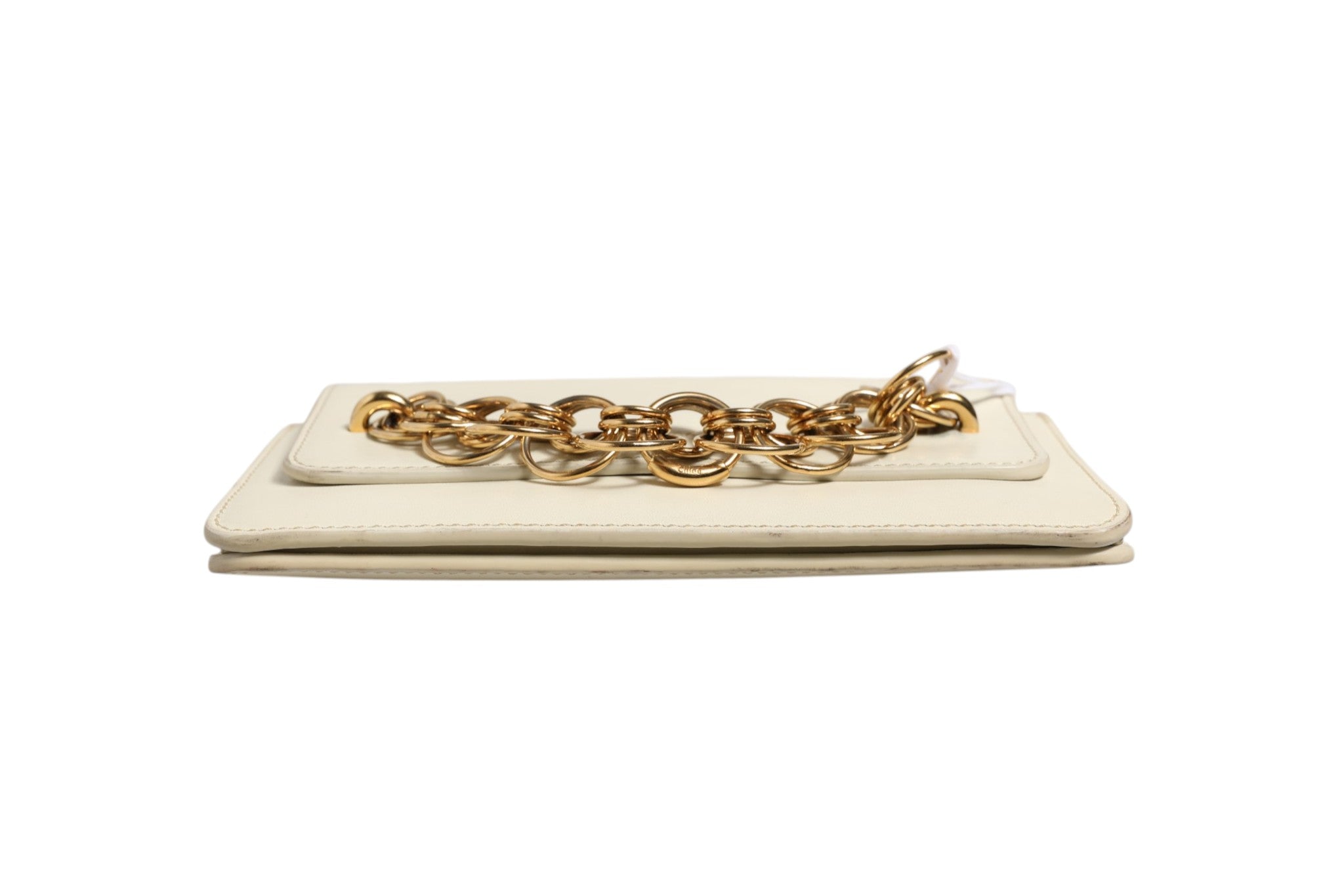 Chloé Drew Bijou Leather Clutch Small Chloé