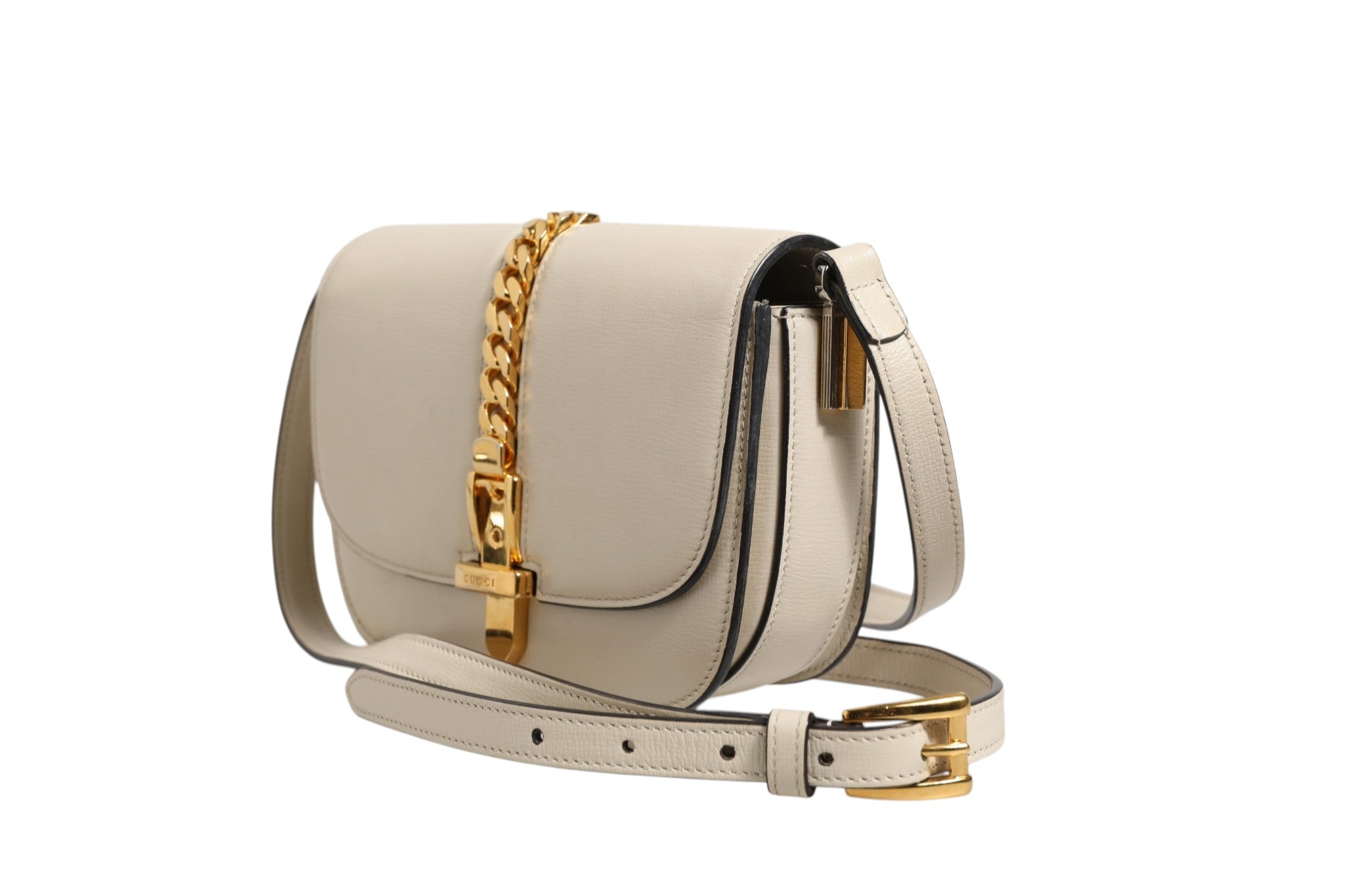 Gucci Sylvie 1969 Mini Leather Shoulder Bag Gucci