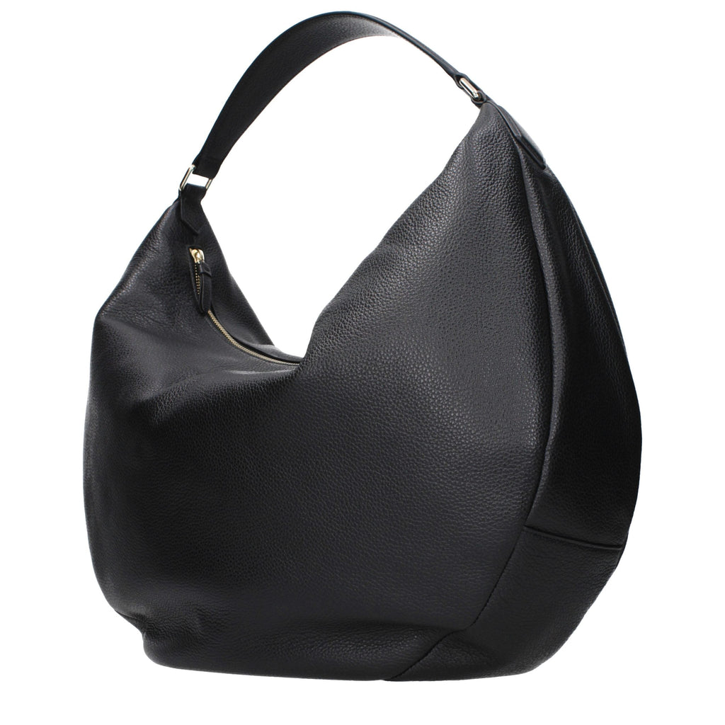 Jimmy Choo Black Leather Shoulder Bag Jimmy Choo