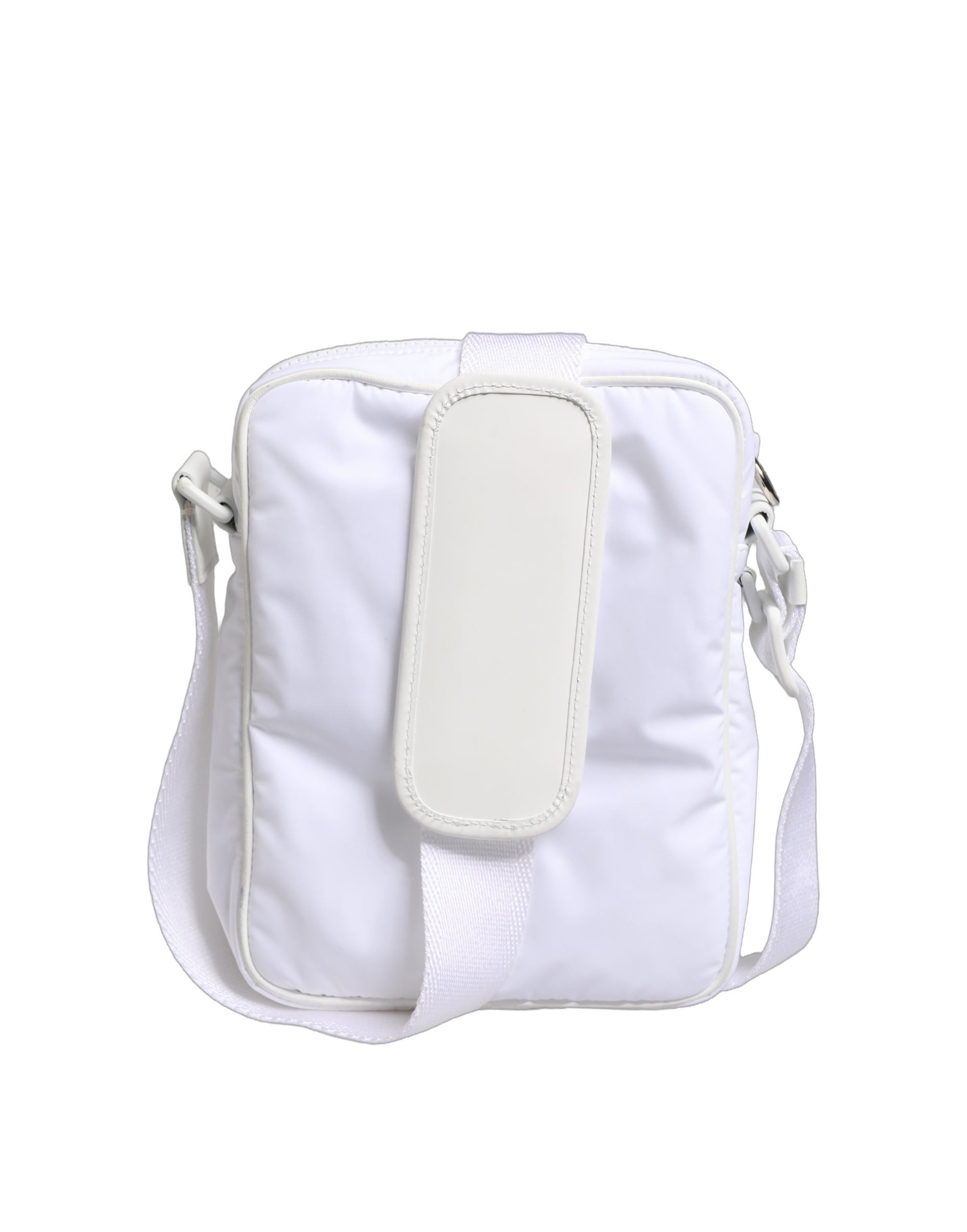 Dolce & Gabbana White Logo Plaque Crossbody Shoulder Borse Men Bag Dolce & Gabbana