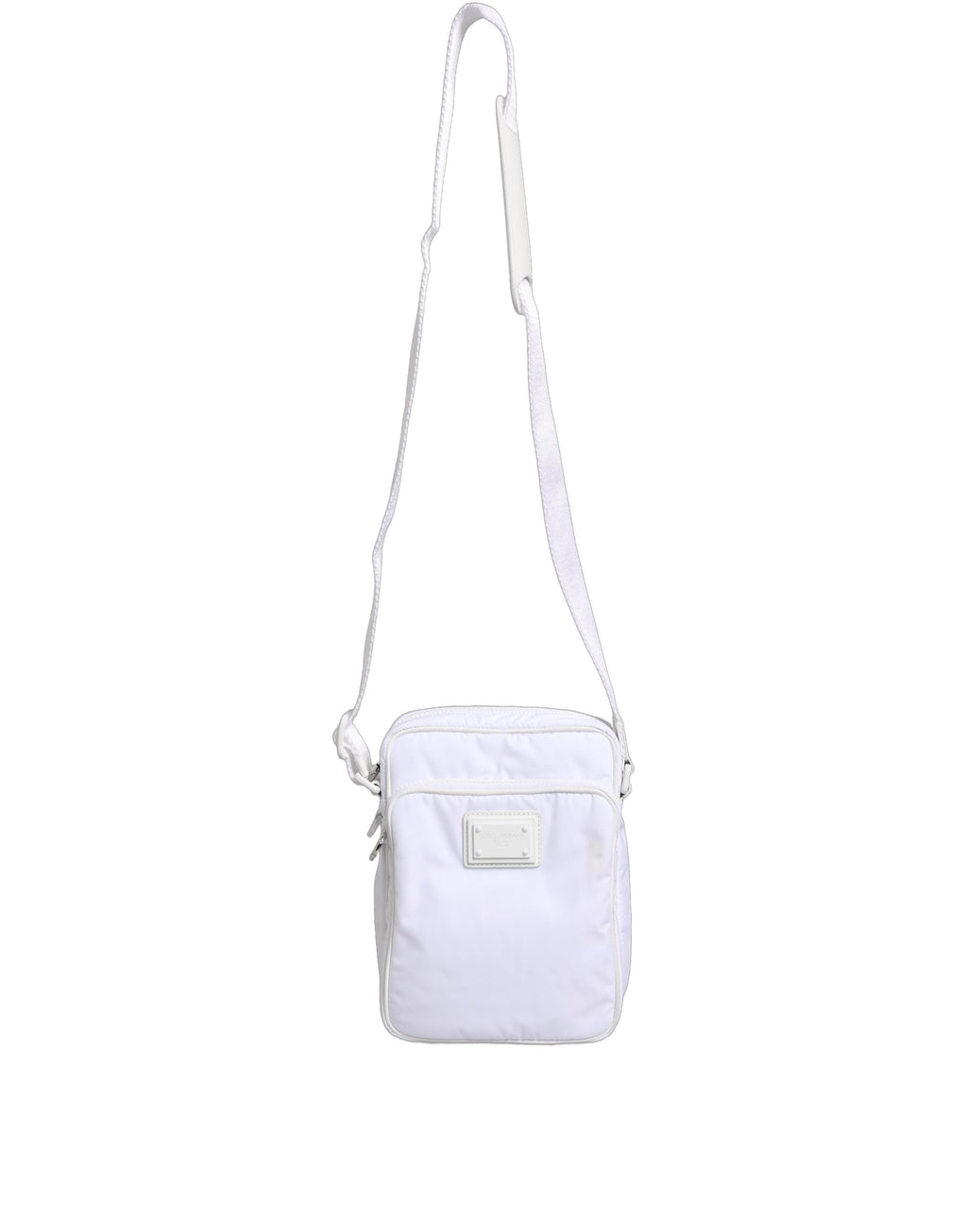 Dolce & Gabbana White Logo Plaque Crossbody Shoulder Borse Men Bag Dolce & Gabbana