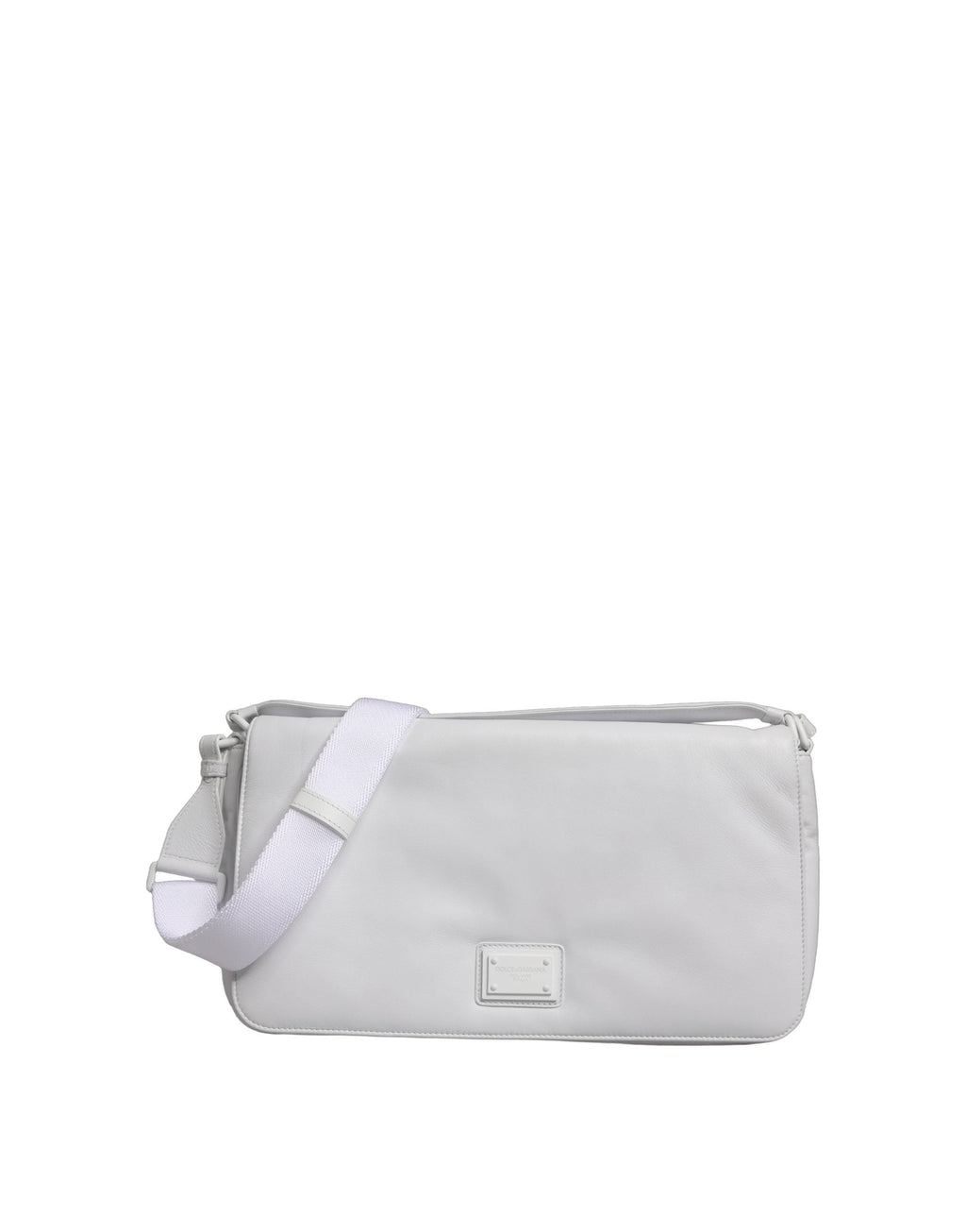 Dolce & Gabbana White Logo Plaque Crossbody Shoulder Borse Women Bag Dolce & Gabbana