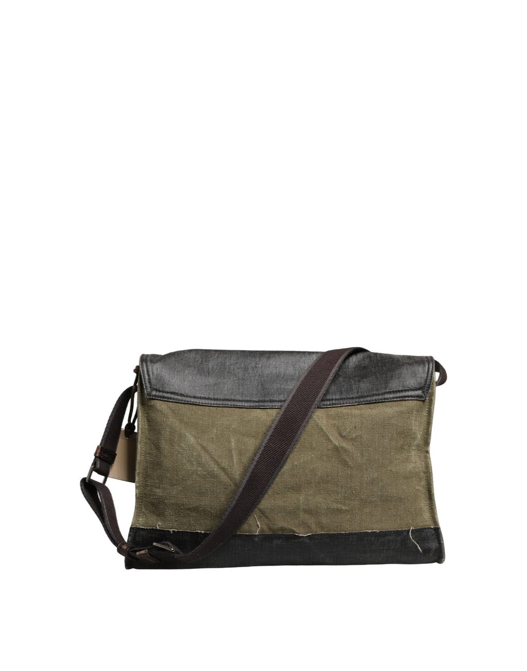 Dolce & Gabbana Military Green Two Tone Messenger Shoulder Borse Men Bag Dolce & Gabbana