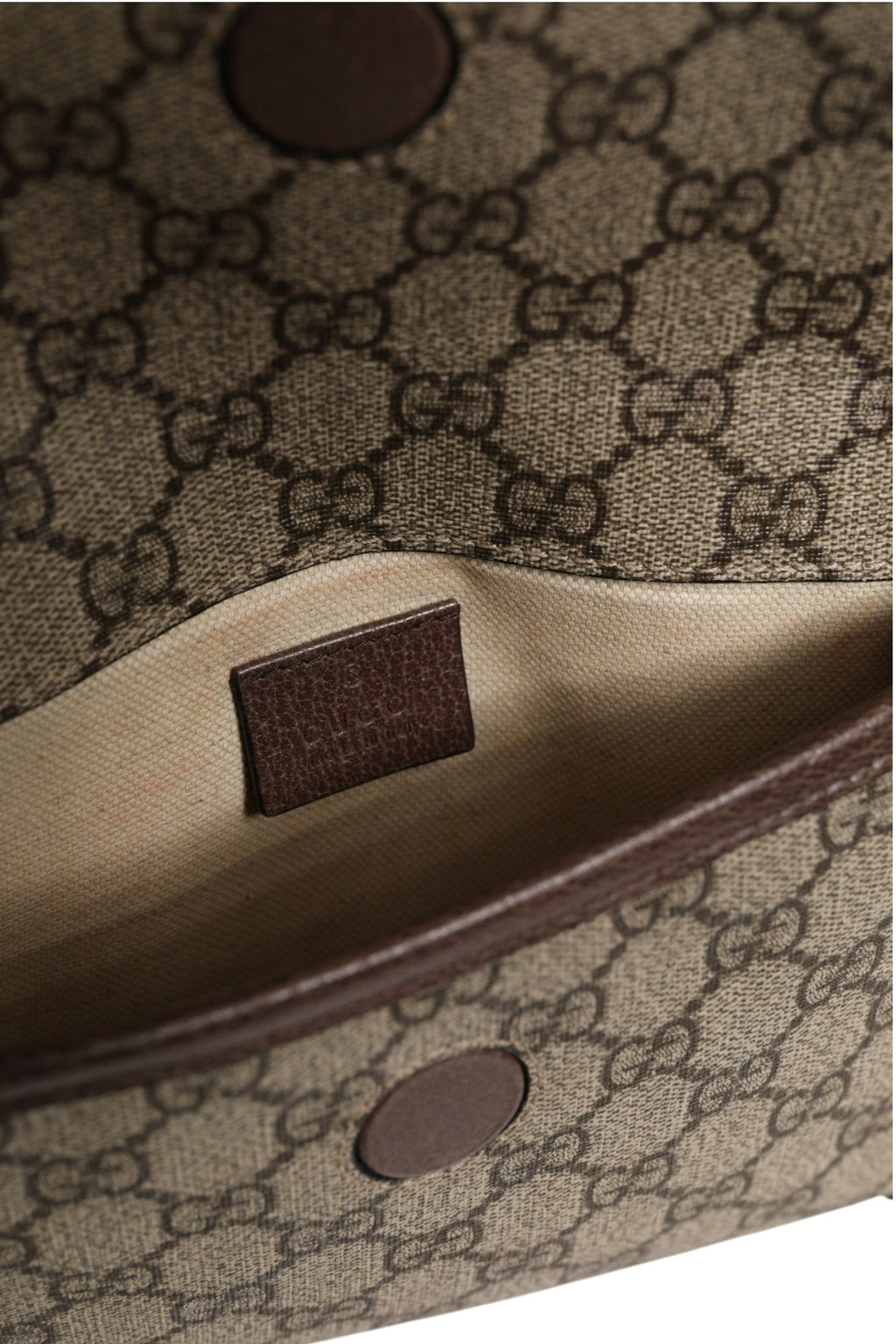 Gucci Supreme Monogram Neo Vintage Web Belt Bag Gucci