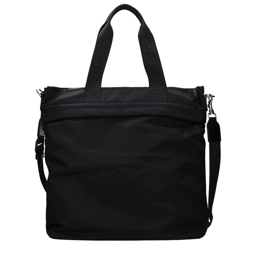 Versace Black Nylon Shoulder Bag Versace
