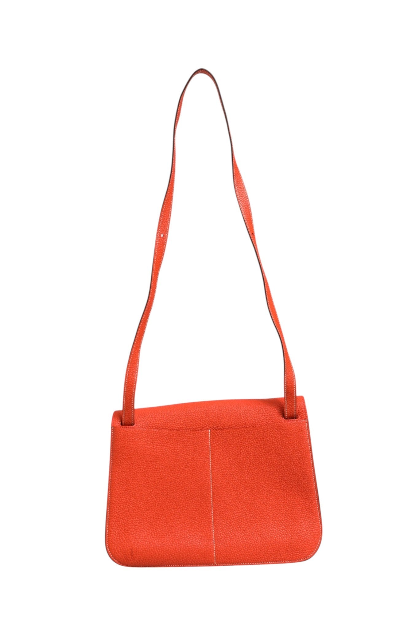 Hermès Rouge Casaque Clemence Halzan 31 Palladium Hardware Hermès