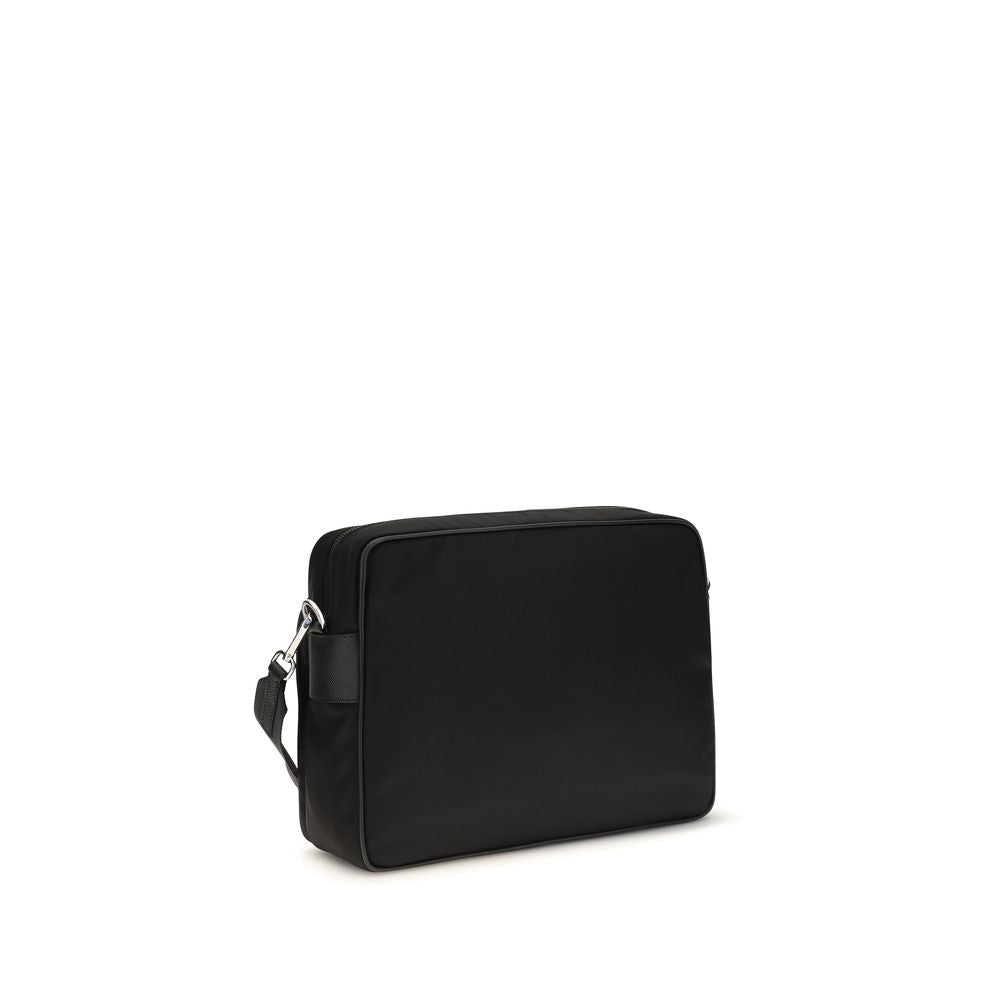 Prada Black Recycled Polyamide Shoulder Bag Prada