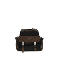 Prada Brown Recycled Polyamide Shoulder Bag Prada