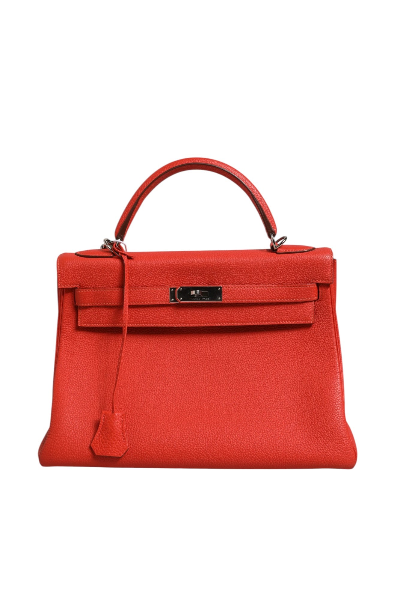 Hermès Kelly 32 Two-Way Handbag with Palladium Hardware Hermès