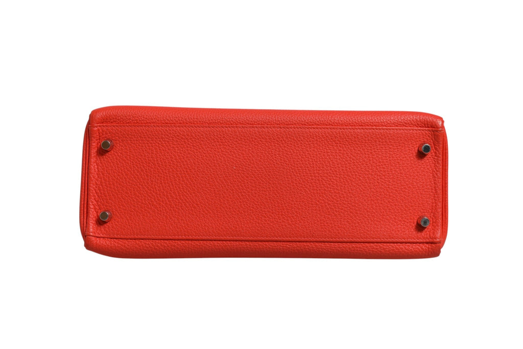 Hermès Kelly 32 Two-Way Handbag with Palladium Hardware Hermès