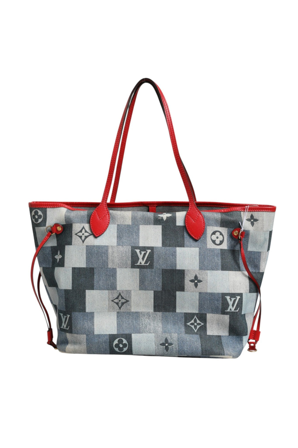 Louis Vuitton Neverfull Patchwork Monogram Denim Tote Bag Louis Vuitton