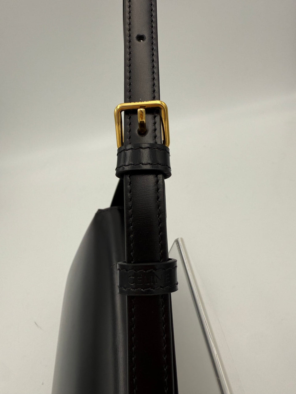 Celine CELINE CLAUDE TRIOMPHE Black Handbag Celine