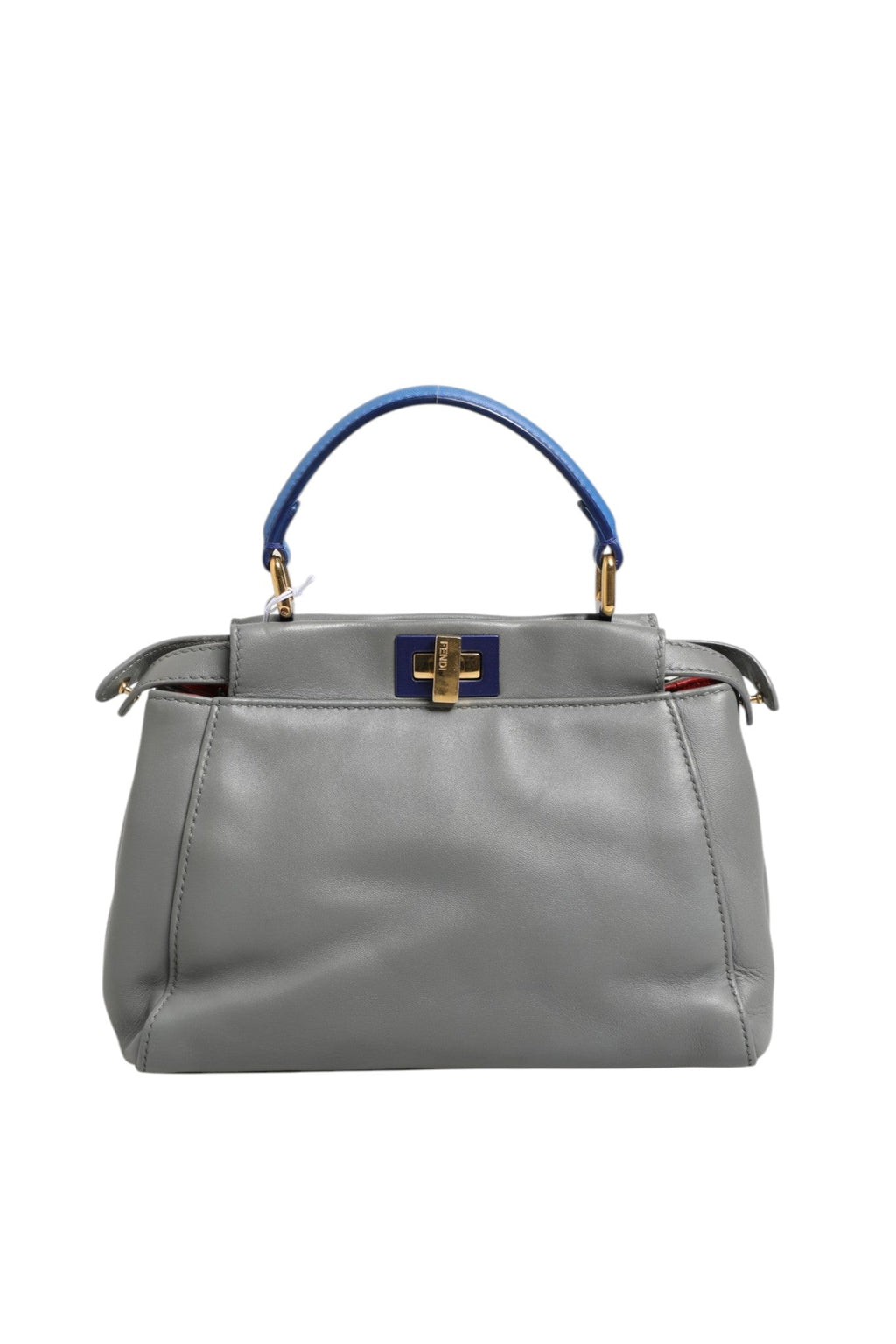 Fendi Mini Peekaboo Blue Grey Fendi