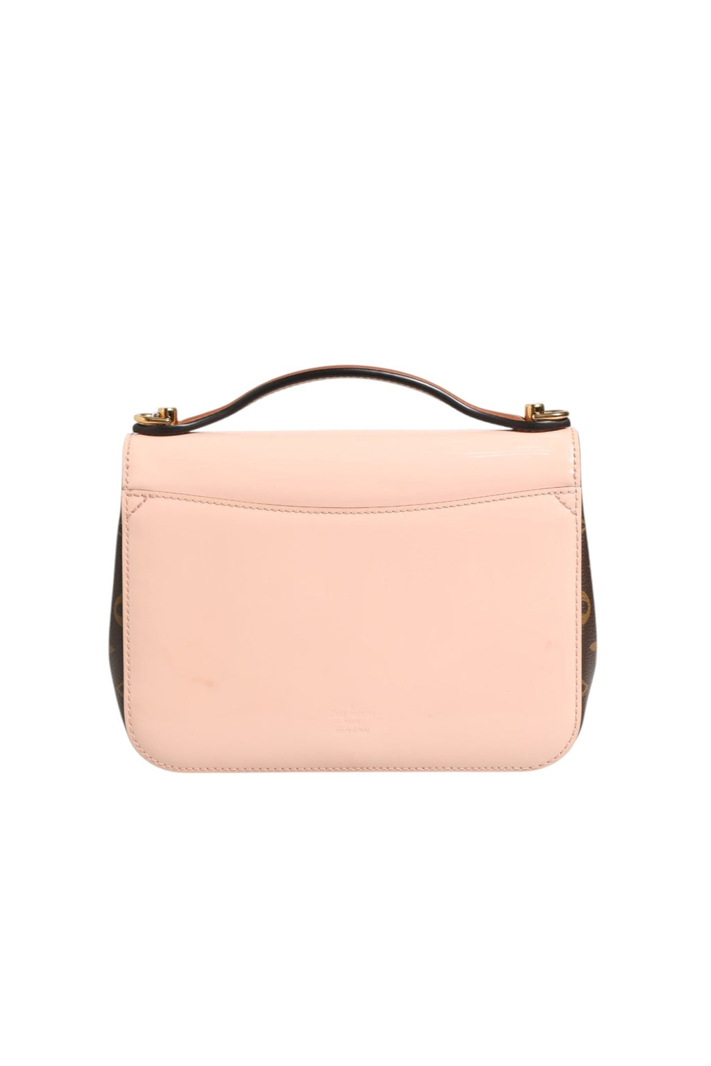 Louis Vuitton Pink Vernis and Monogram Canvas Cherrywood BB Shoulder Bag Louis Vuitton