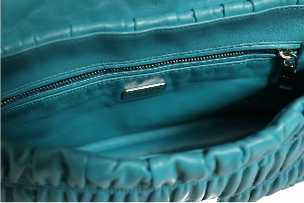 Prada Nappa Gaufre Flap Bag Prada