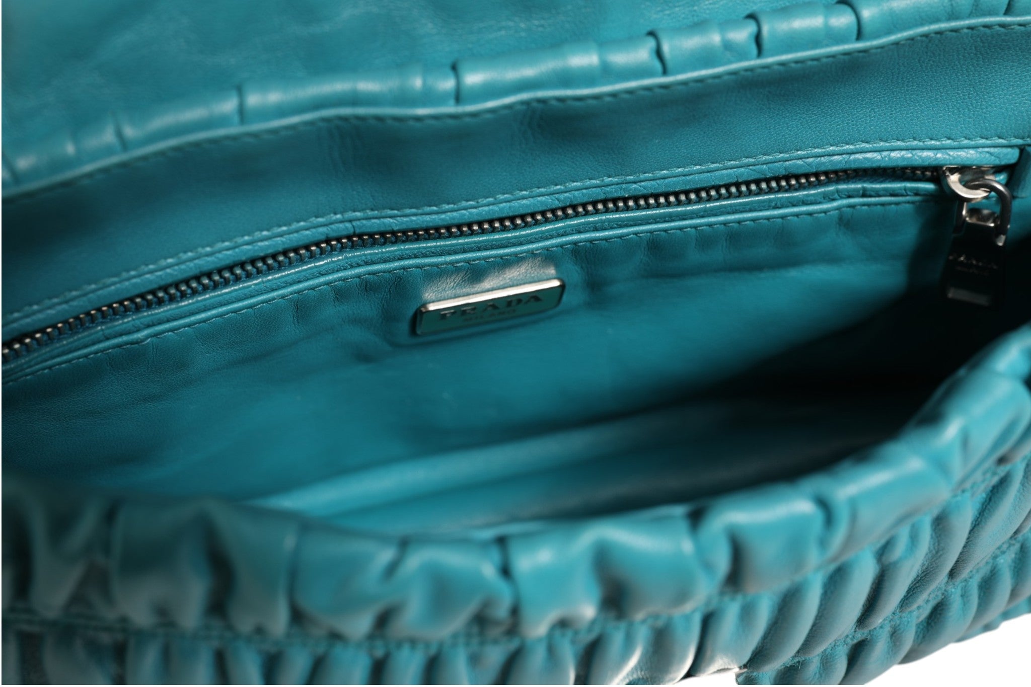 Prada Nappa Gaufre Flap Bag Prada