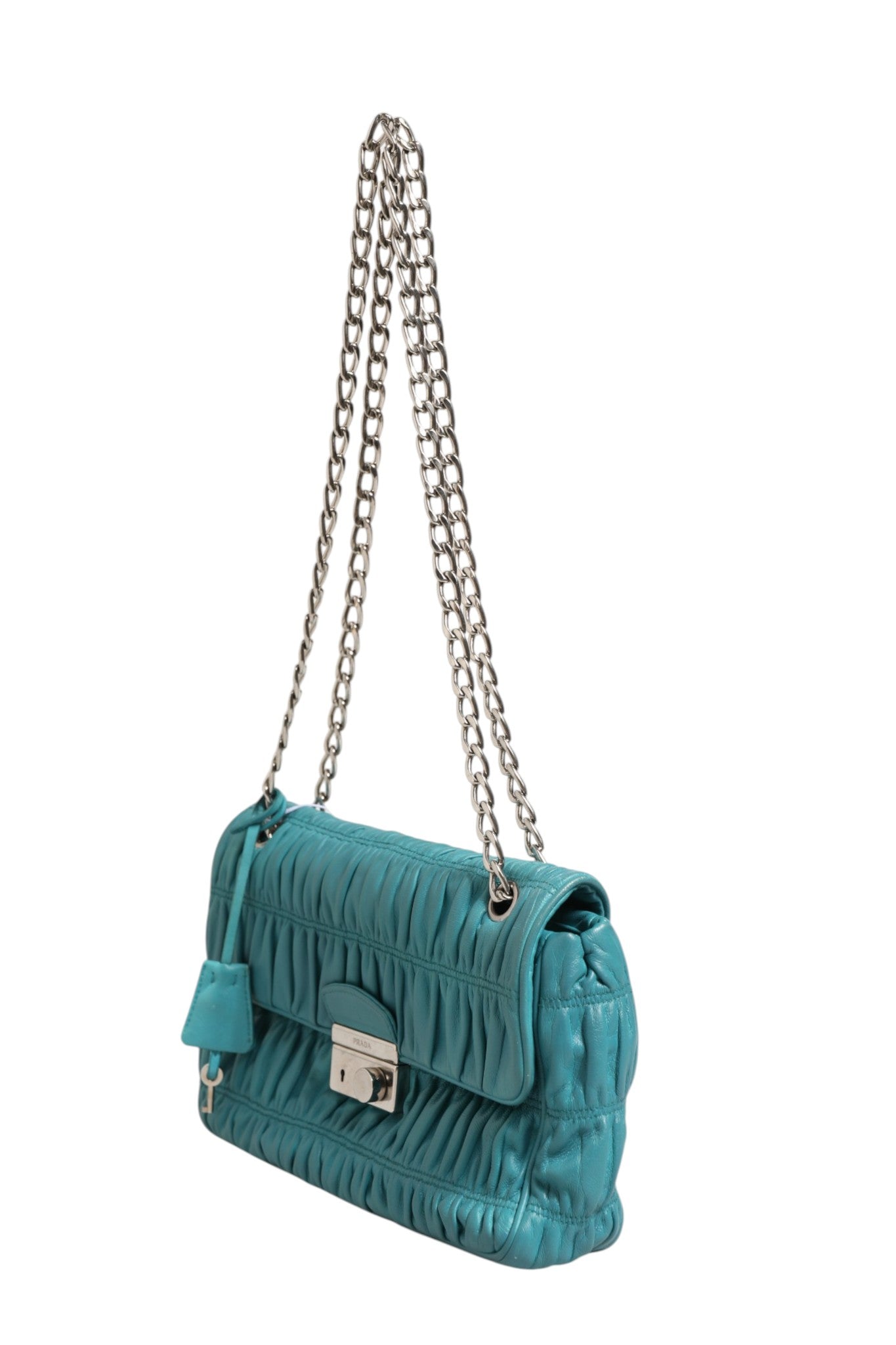 Prada Nappa Gaufre Flap Bag Prada