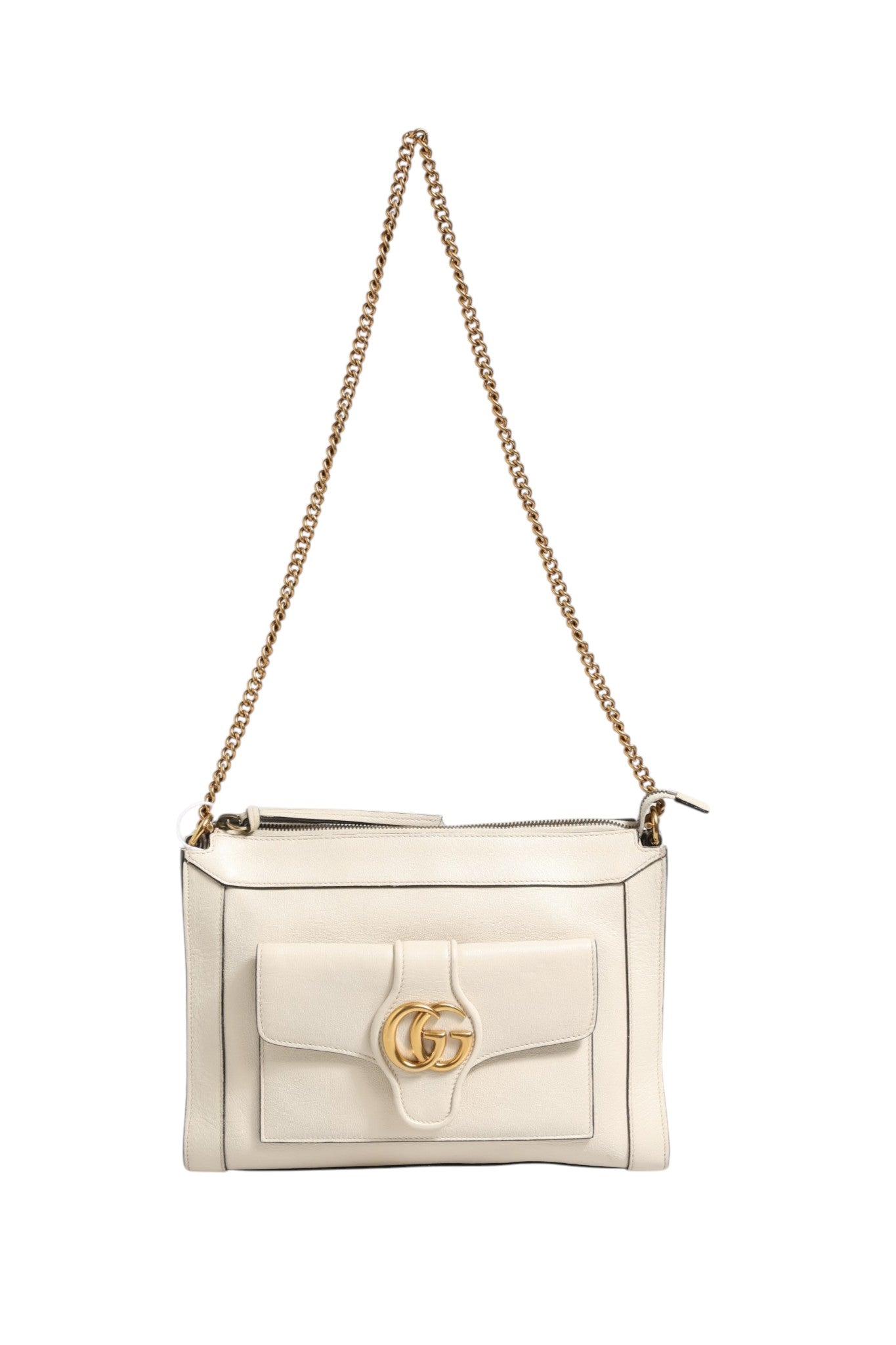 Gucci Arli Small Crossbody Bag White Leather Gucci