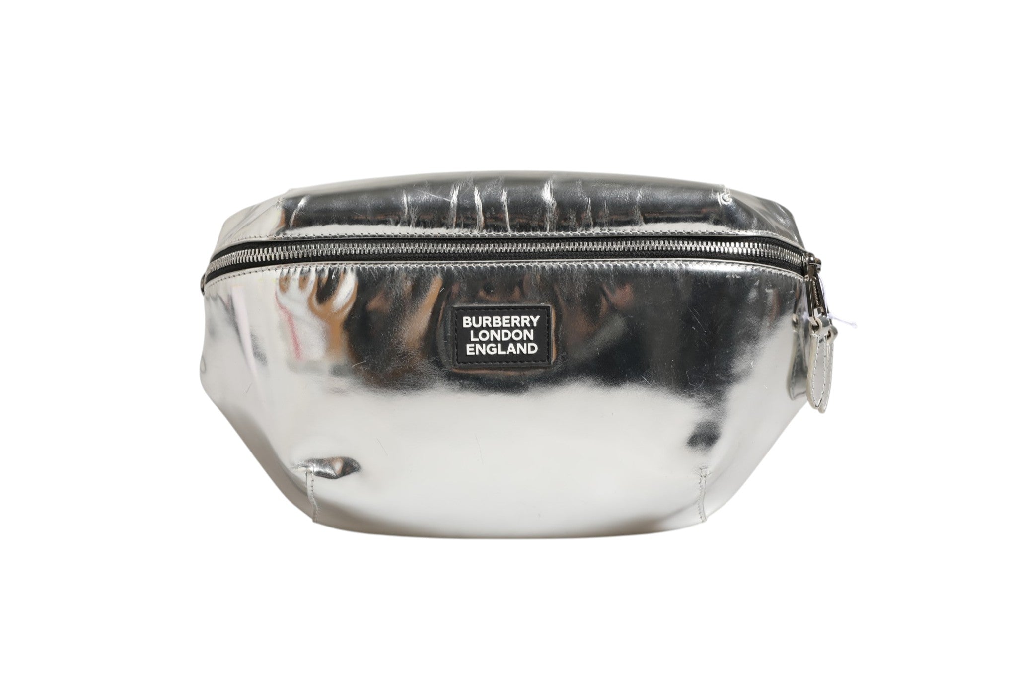 Burberry Belt bag Silver in Synthetic Burberry