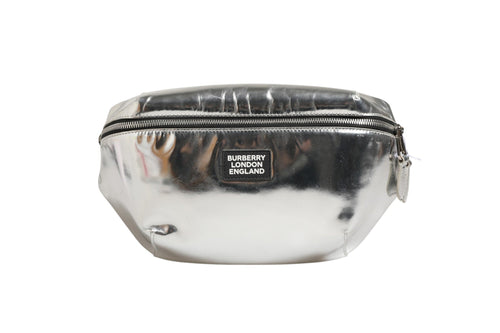 Burberry Belt bag Silver in Synthetic Burberry