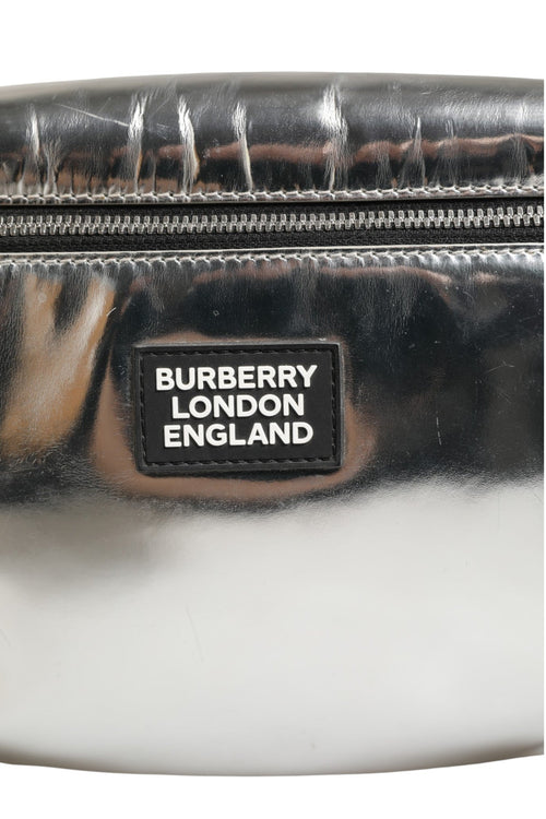 Burberry Belt bag Silver in Synthetic Burberry