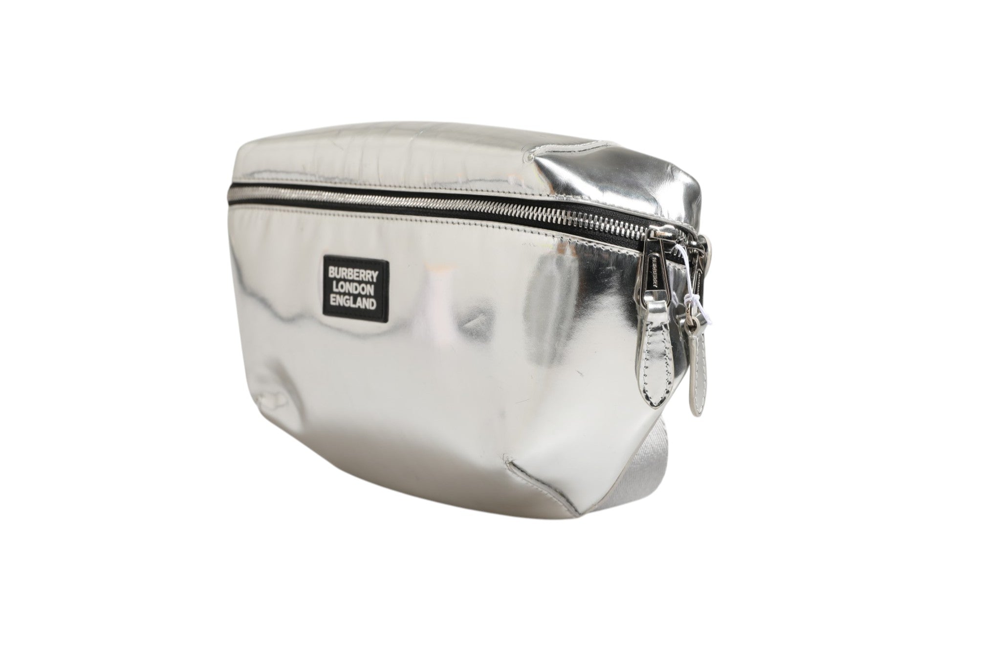 Burberry Belt bag Silver in Synthetic Burberry