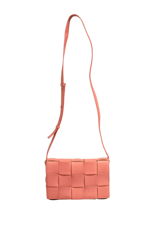 Bottega Veneta Lambskin Maxi Intrecciato Cassette Crossbody Bag Bottega Veneta
