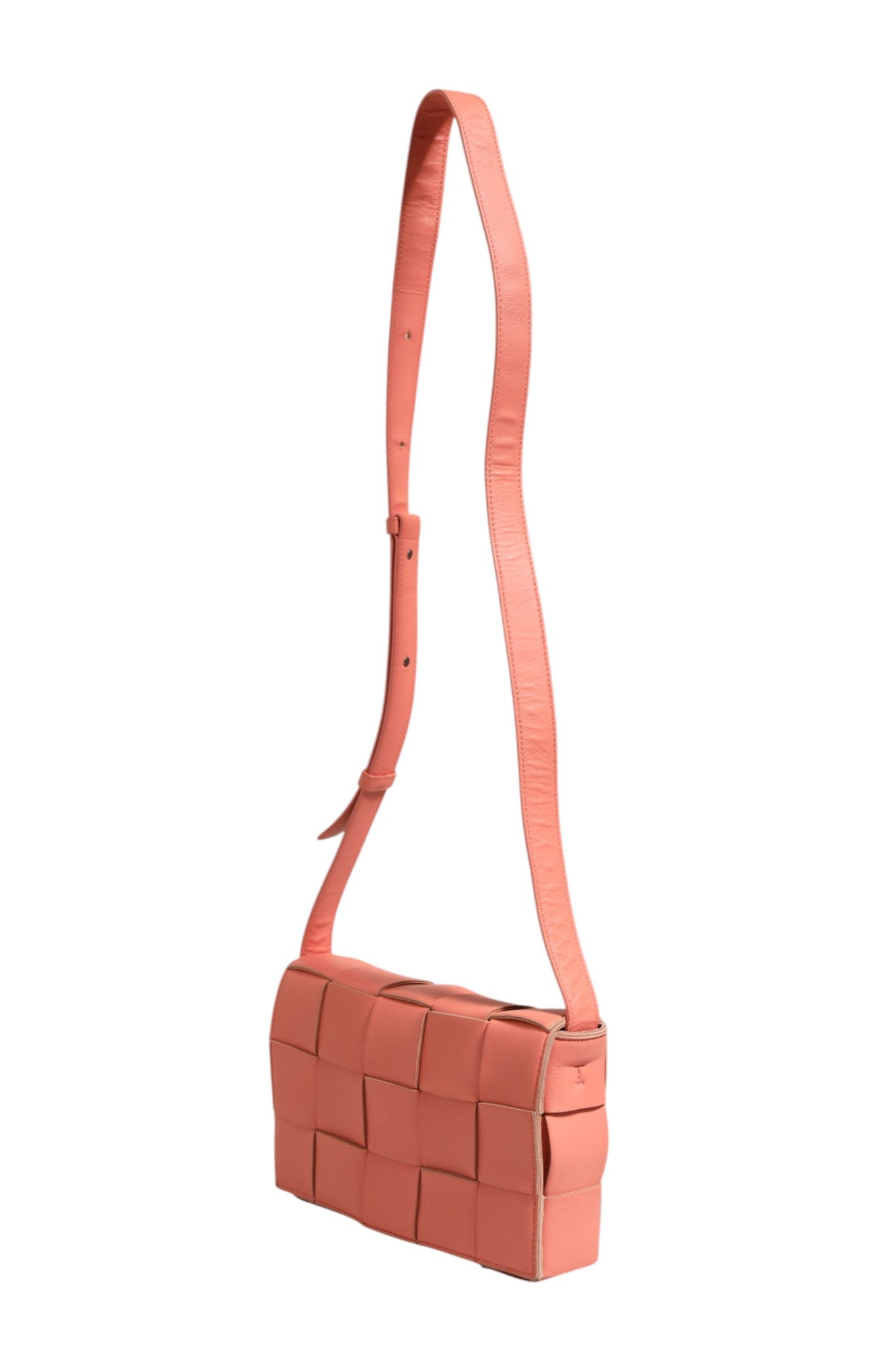 Bottega Veneta Lambskin Maxi Intrecciato Cassette Crossbody Bag Bottega Veneta