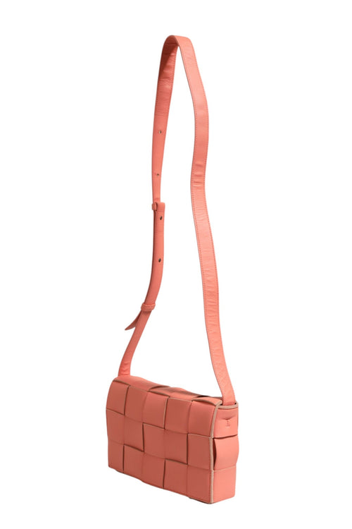 Bottega Veneta Lambskin Maxi Intrecciato Cassette Crossbody Bag Bottega Veneta