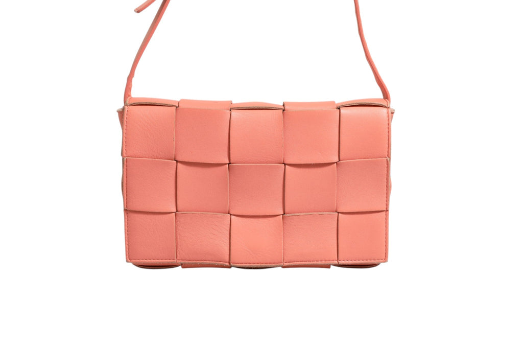 Bottega Veneta Lambskin Maxi Intrecciato Cassette Crossbody Bag Bottega Veneta