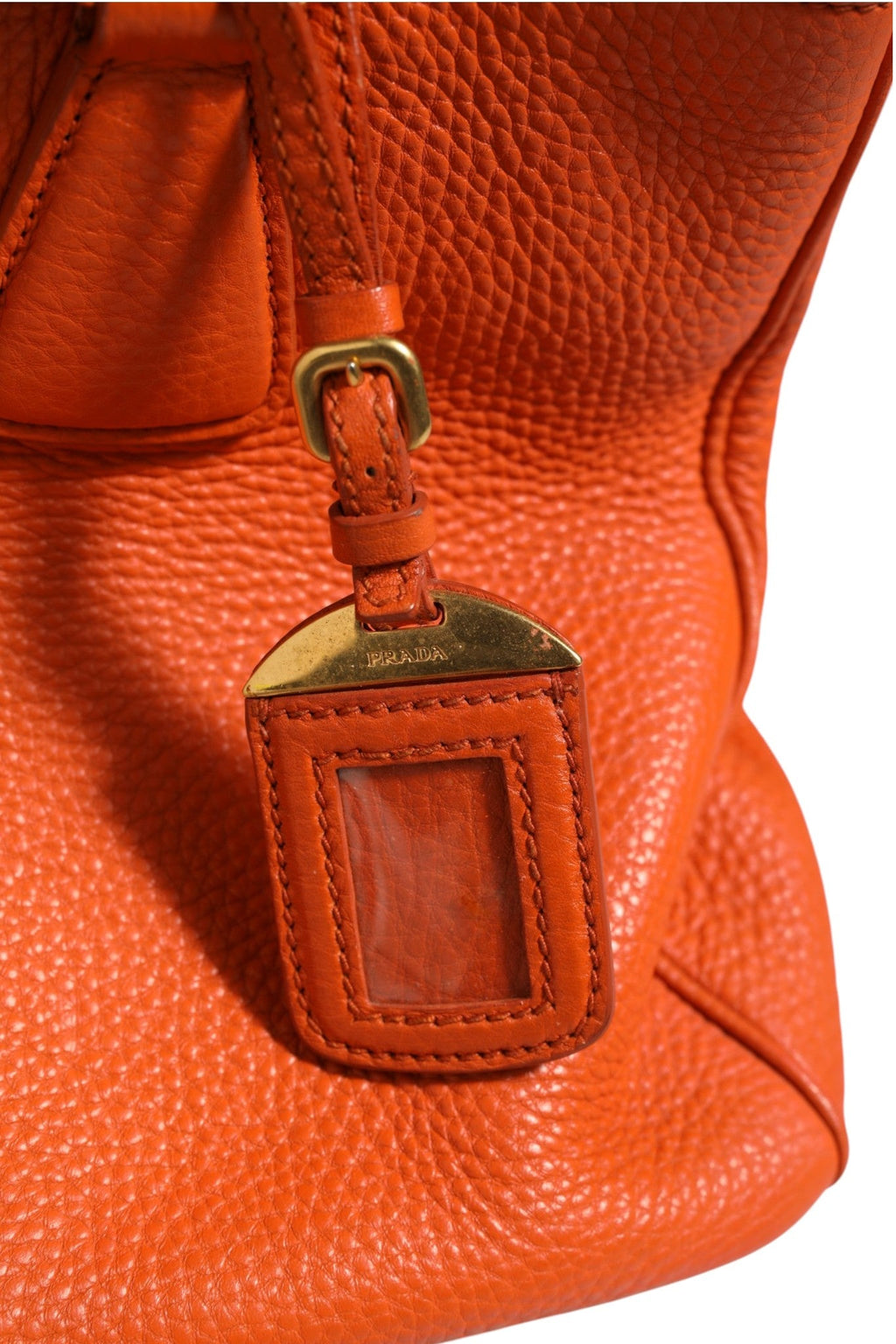 Prada Vitello Daino Leather Tote Bag Prada