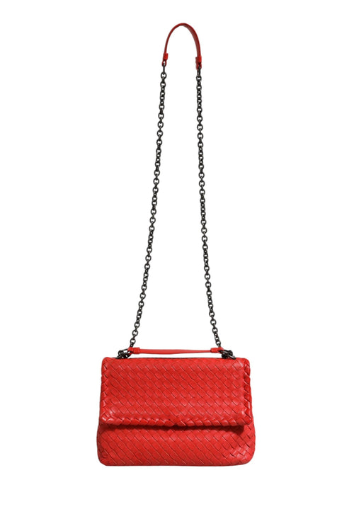 Bottega Veneta Olimpia Small Intrecciato Leather Shoulder Bag Bottega Veneta