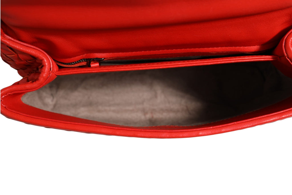 Bottega Veneta Olimpia Small Intrecciato Leather Shoulder Bag Bottega Veneta