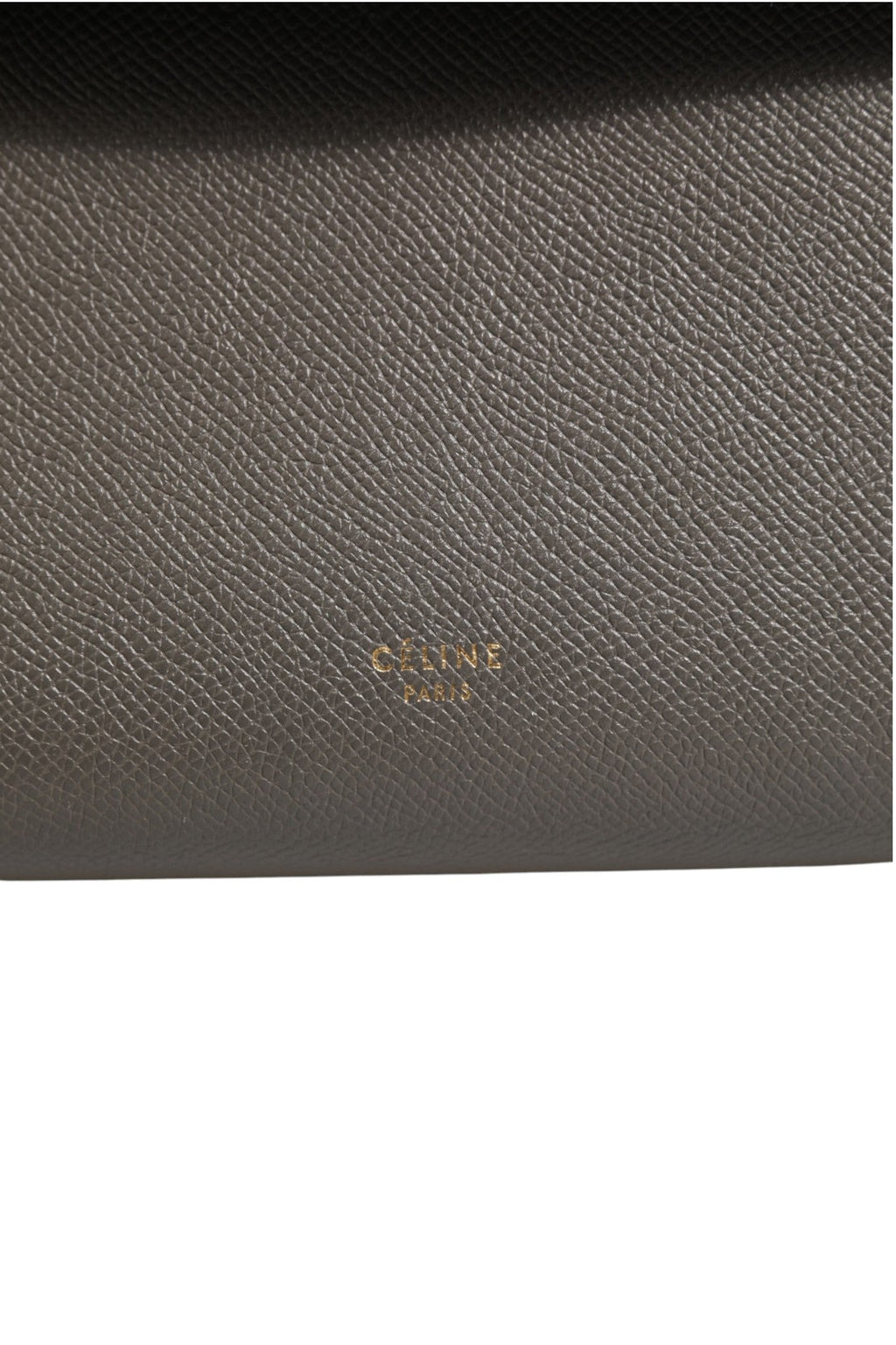 Celine Nano Belt Bag in Grained Calfskin Grey Celine