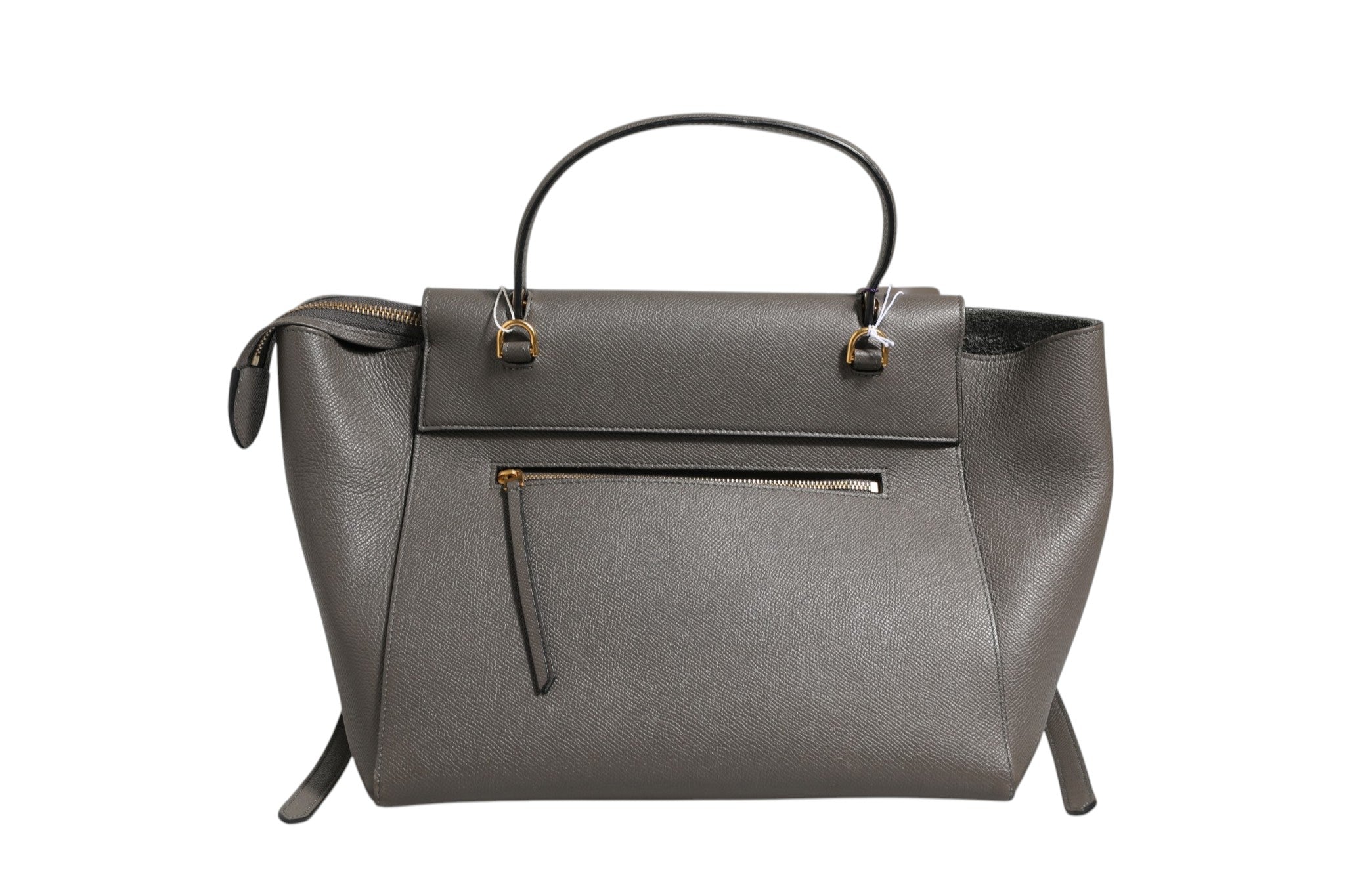 Celine Nano Belt Bag in Grained Calfskin Grey Celine