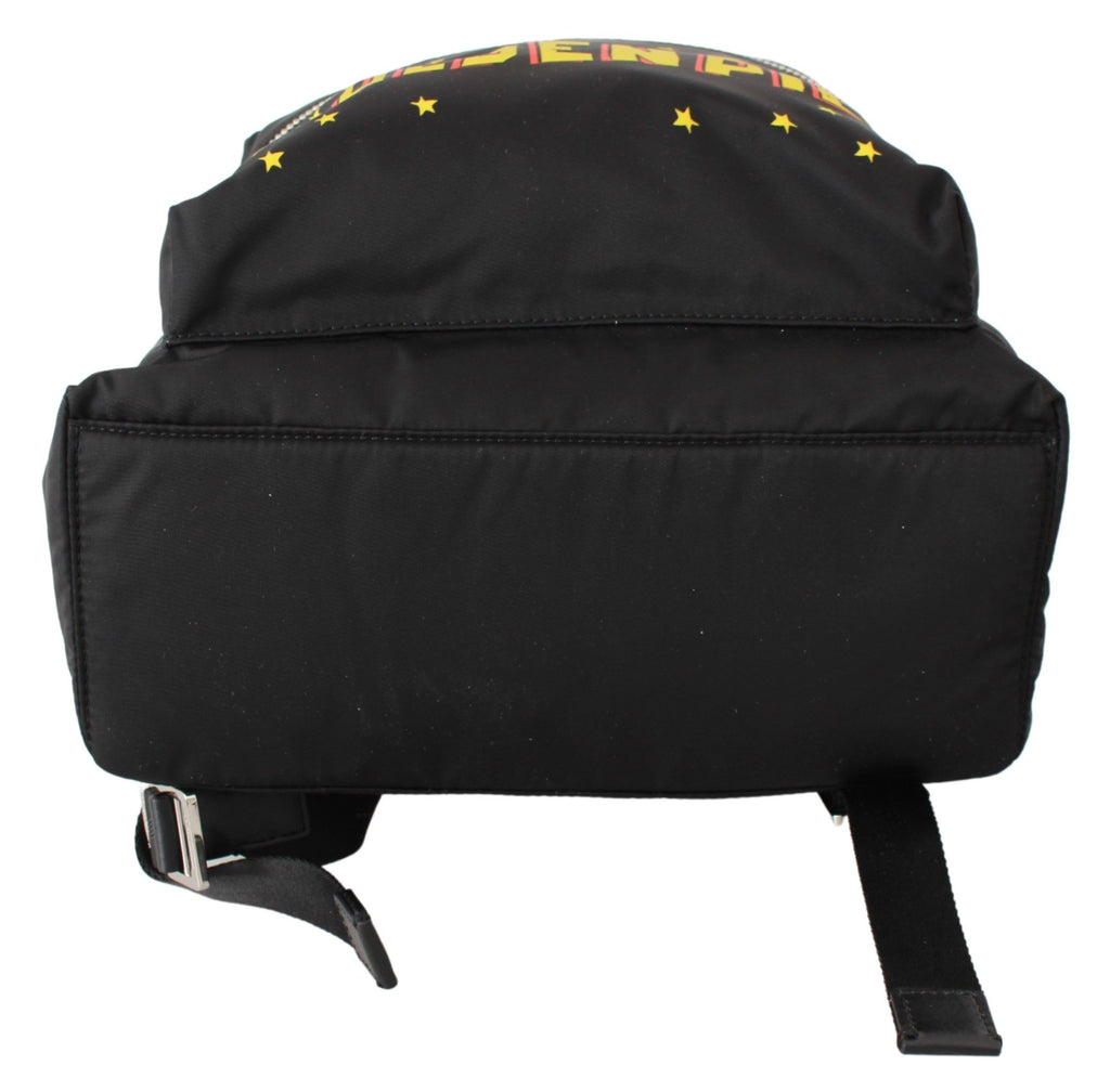 Dolce & Gabbana Black Golden Pig of the Year School Backpack - Lusso Punto