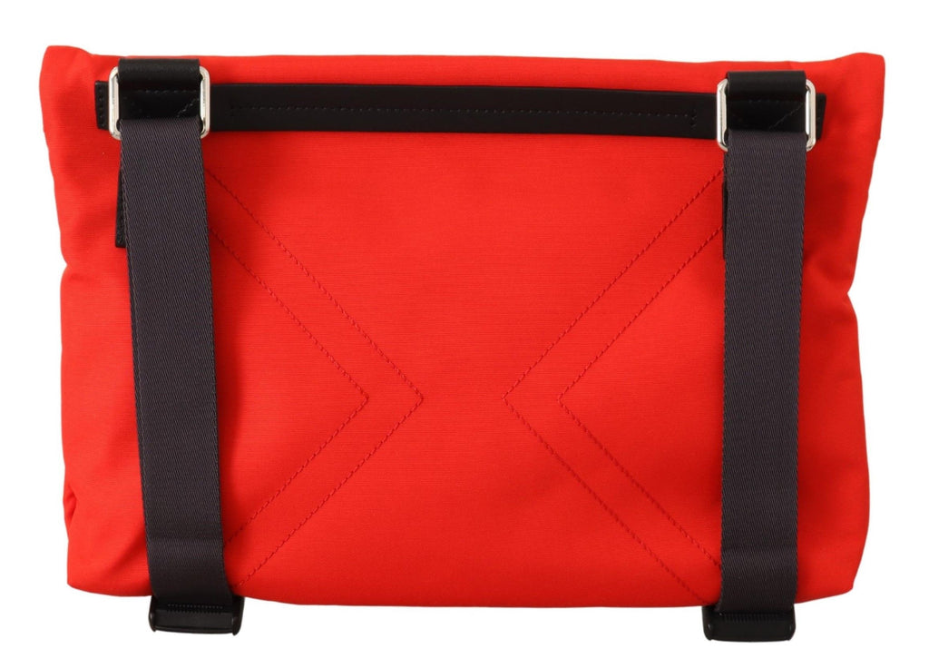 Givenchy Red Polyamide Downtown Flat Crossbody Bag - Lusso Punto