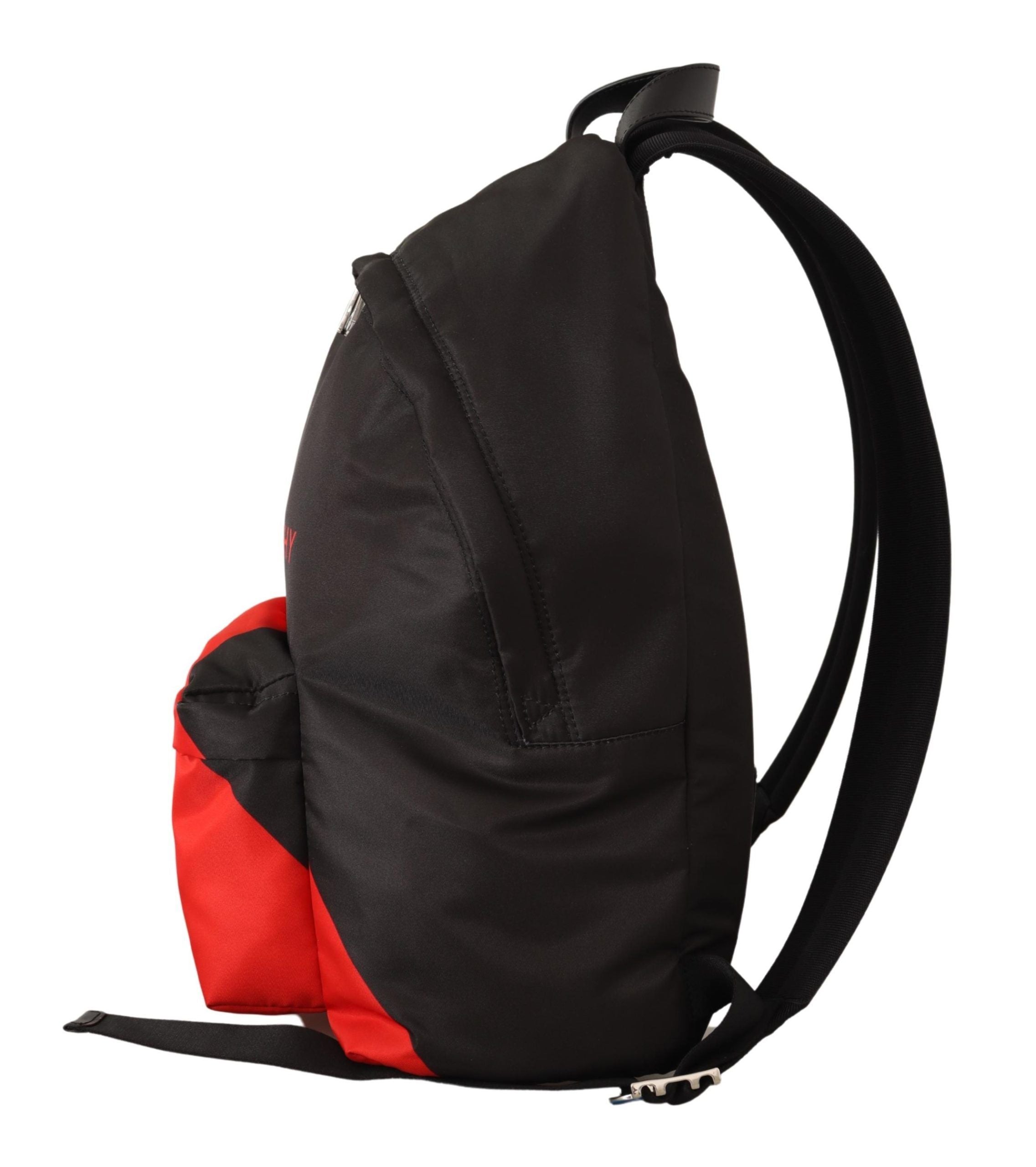 Givenchy Red & Black Nylon Urban Backpack - Lusso Punto