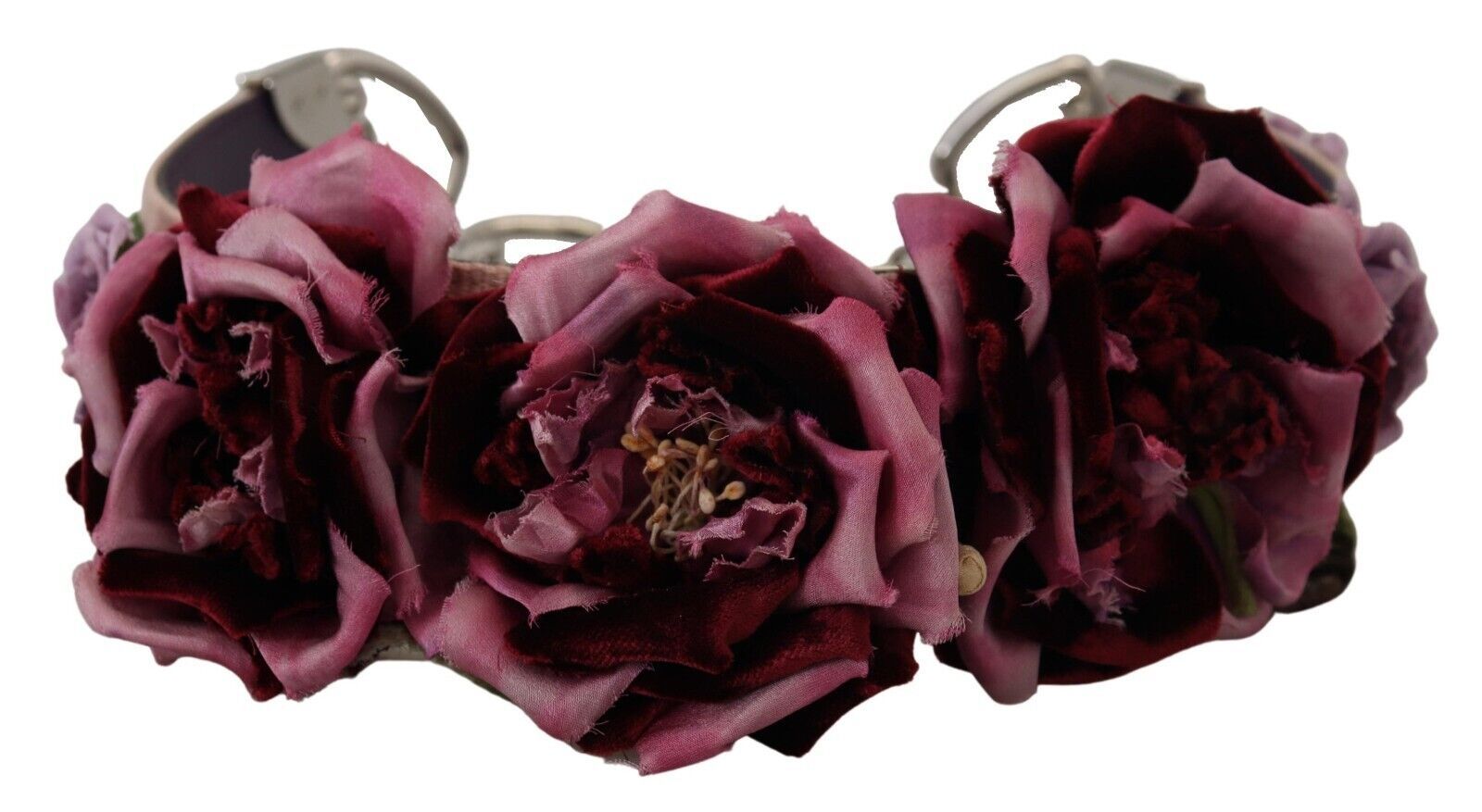 Dolce & Gabbana Multicolor Floral Appliques Metal Shoulder Strap - Lusso Punto