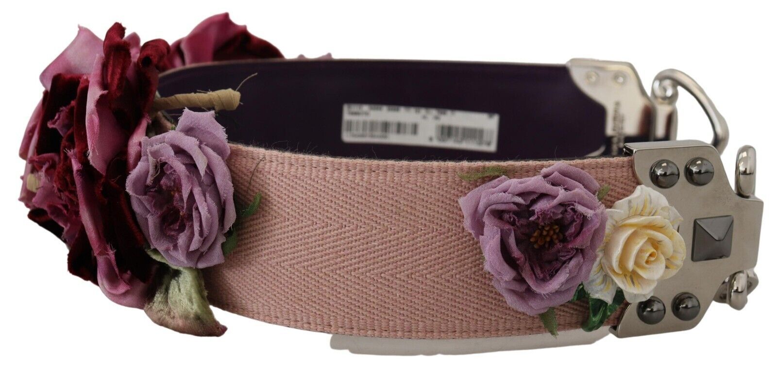 Dolce & Gabbana Multicolor Floral Appliques Metal Shoulder Strap - Lusso Punto