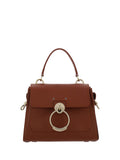 Chloé Brown Calf Leather Tess Handbag - Lusso Punto