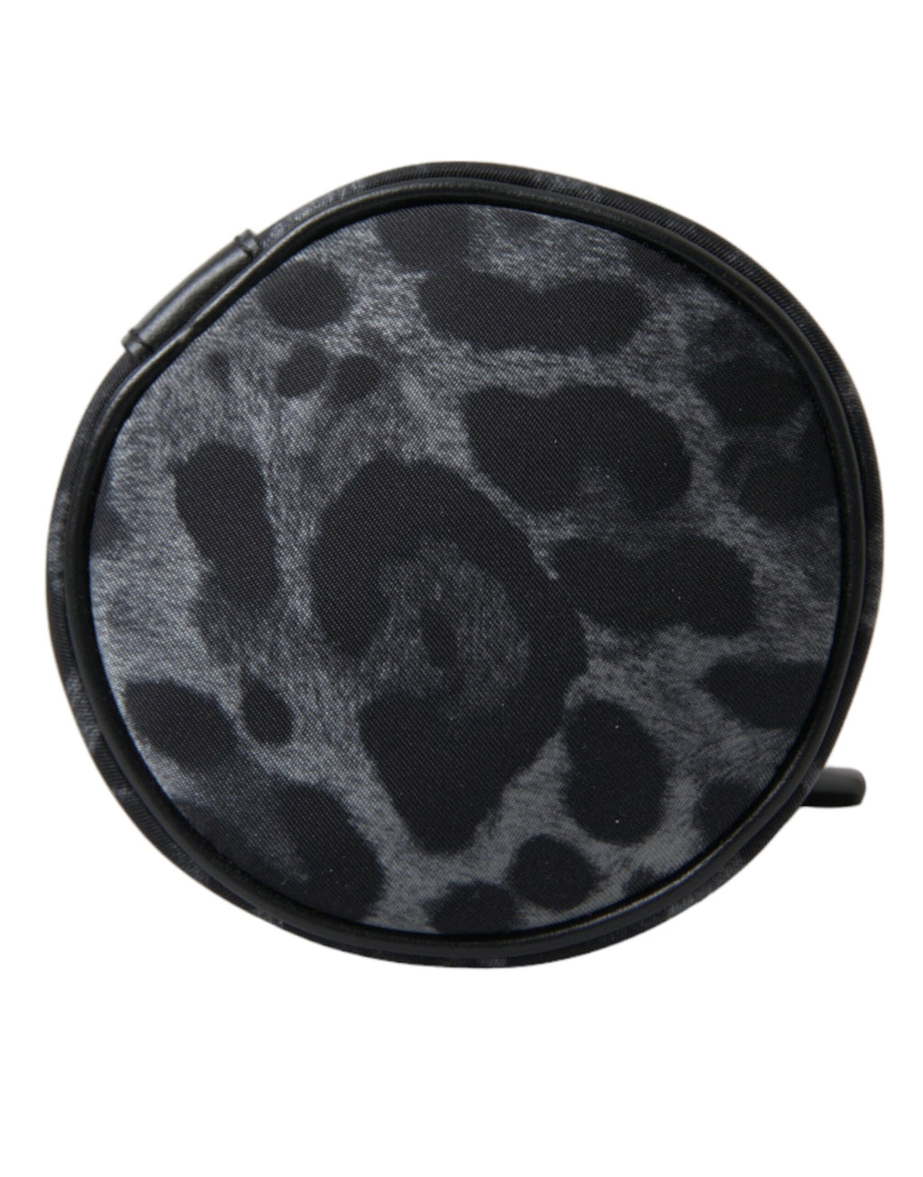 Dolce & Gabbana Black Leopard Round Slim Tote Bottle Cage Bag - Lusso Punto