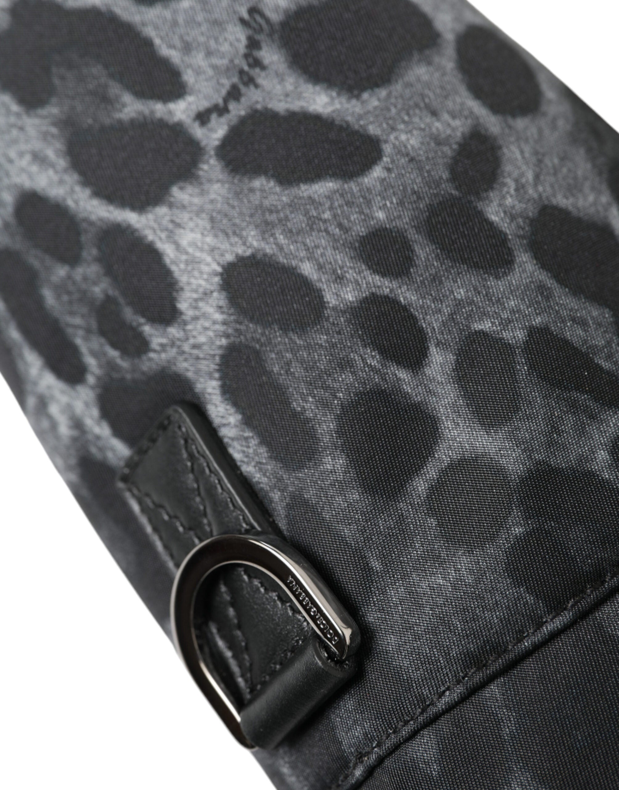 Dolce & Gabbana Black Leopard Round Slim Tote Bottle Cage Bag - Lusso Punto