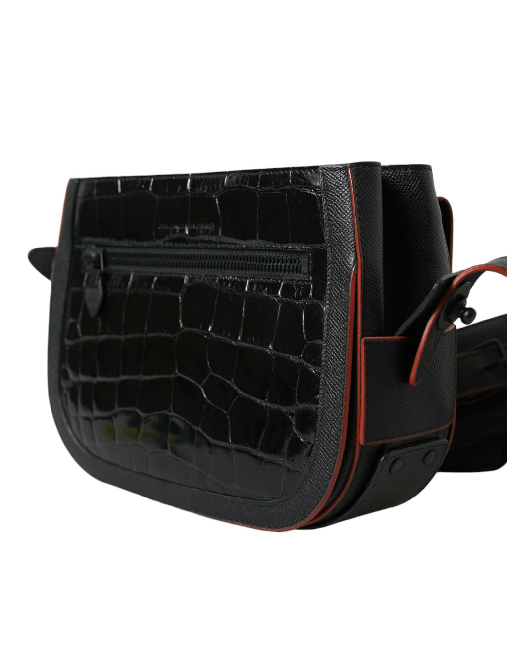 Balenciaga Black Exotic Leather Shoulder Crossbody Camera Bag - Lusso Punto