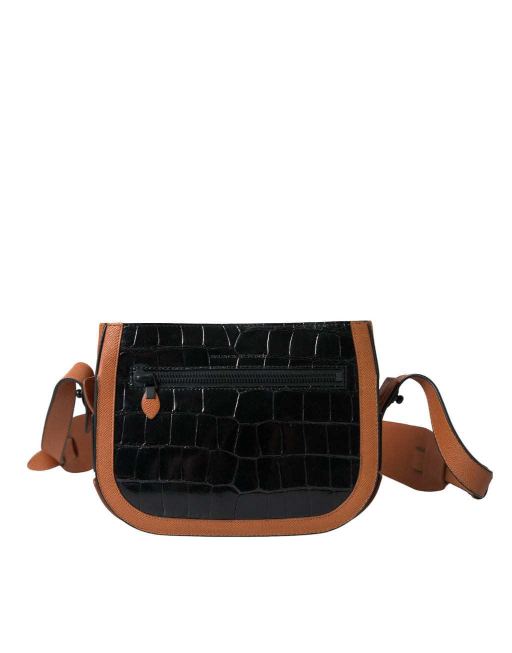 Balenciaga Black Brown Exotic Skin Leather Shoulder Camera Purse Bag - Lusso Punto