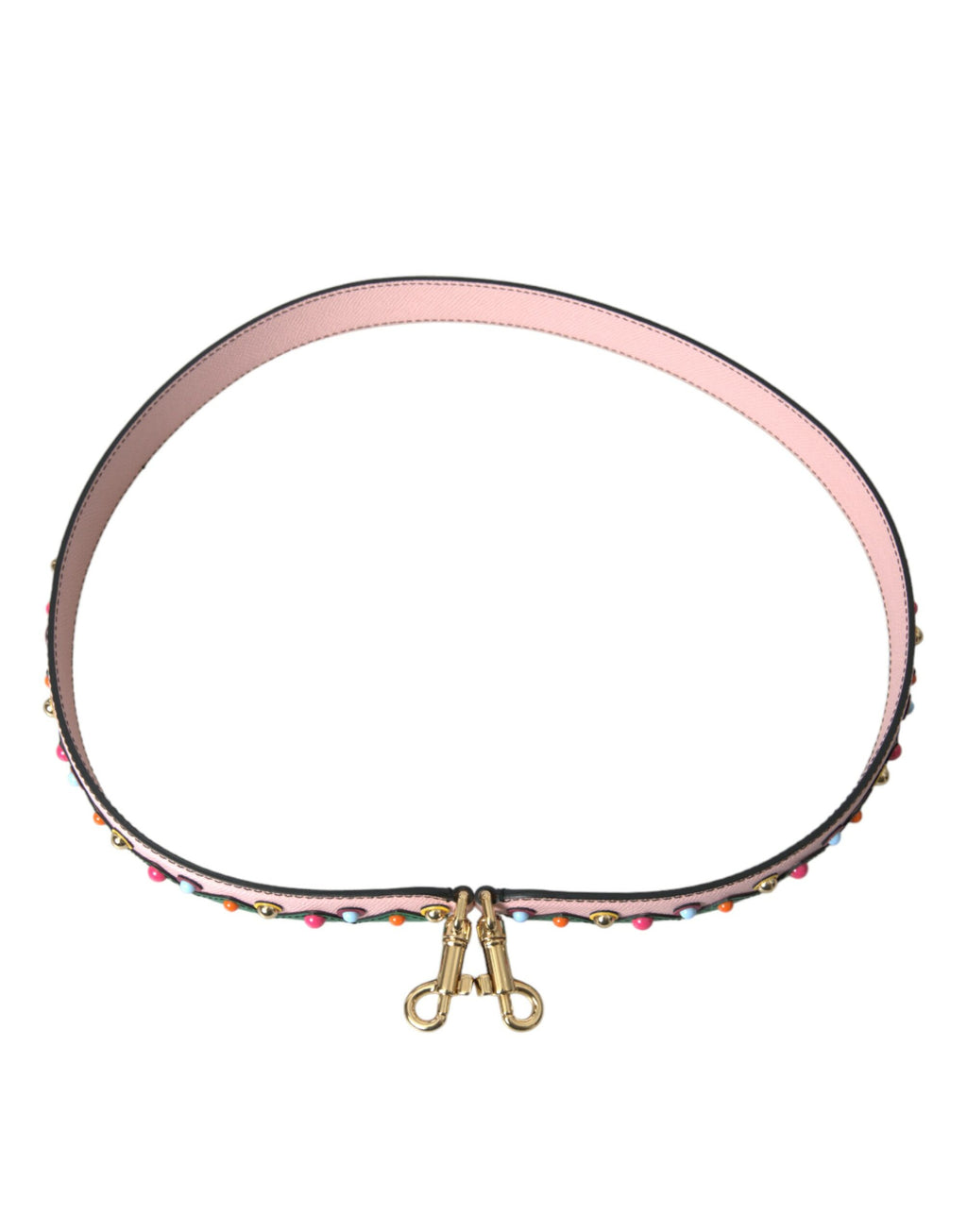 Dolce & Gabbana Pink Leather Handbag Accessory Shoulder Strap - Lusso Punto