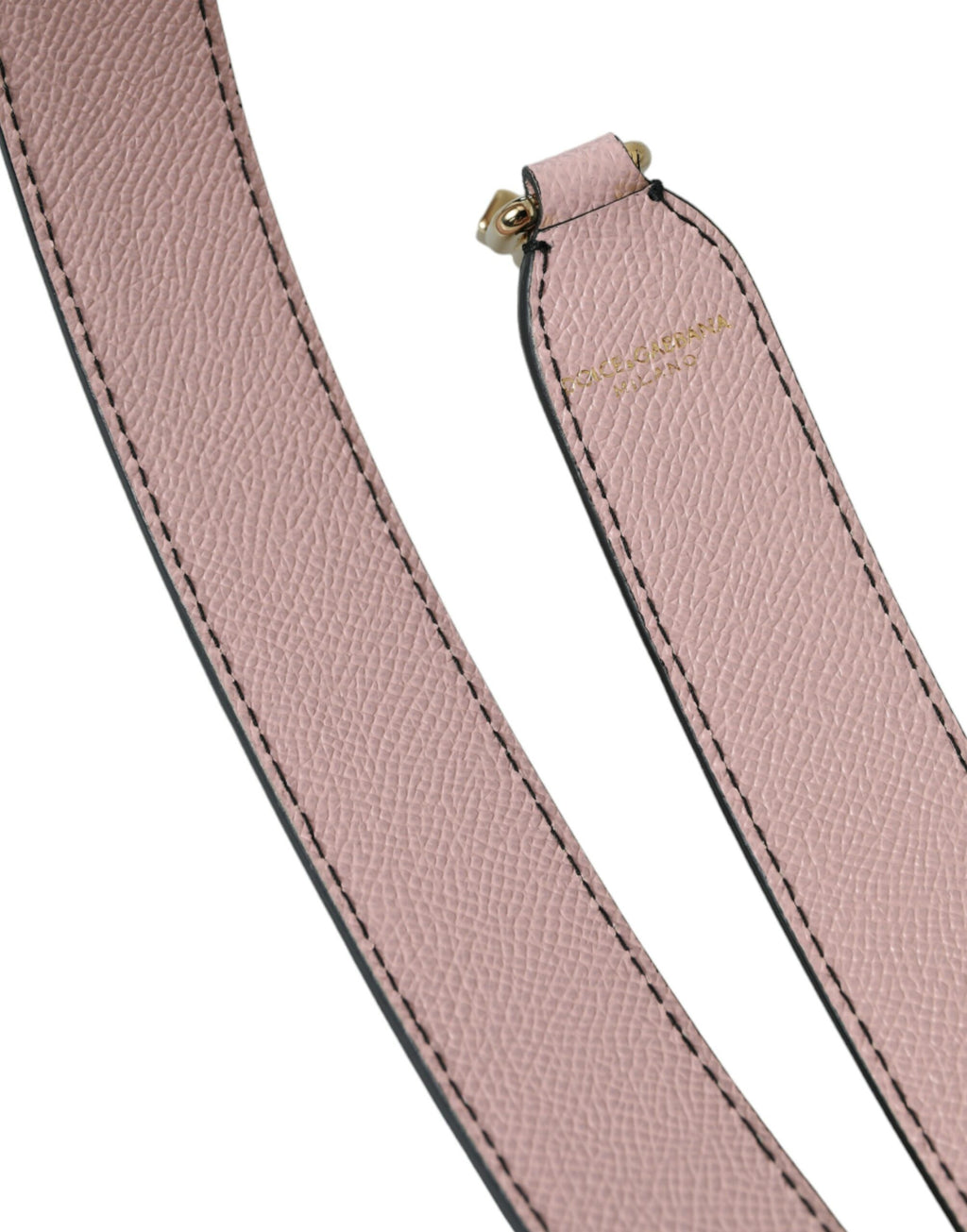 Dolce & Gabbana Pink Leather Handbag Accessory Shoulder Strap - Lusso Punto