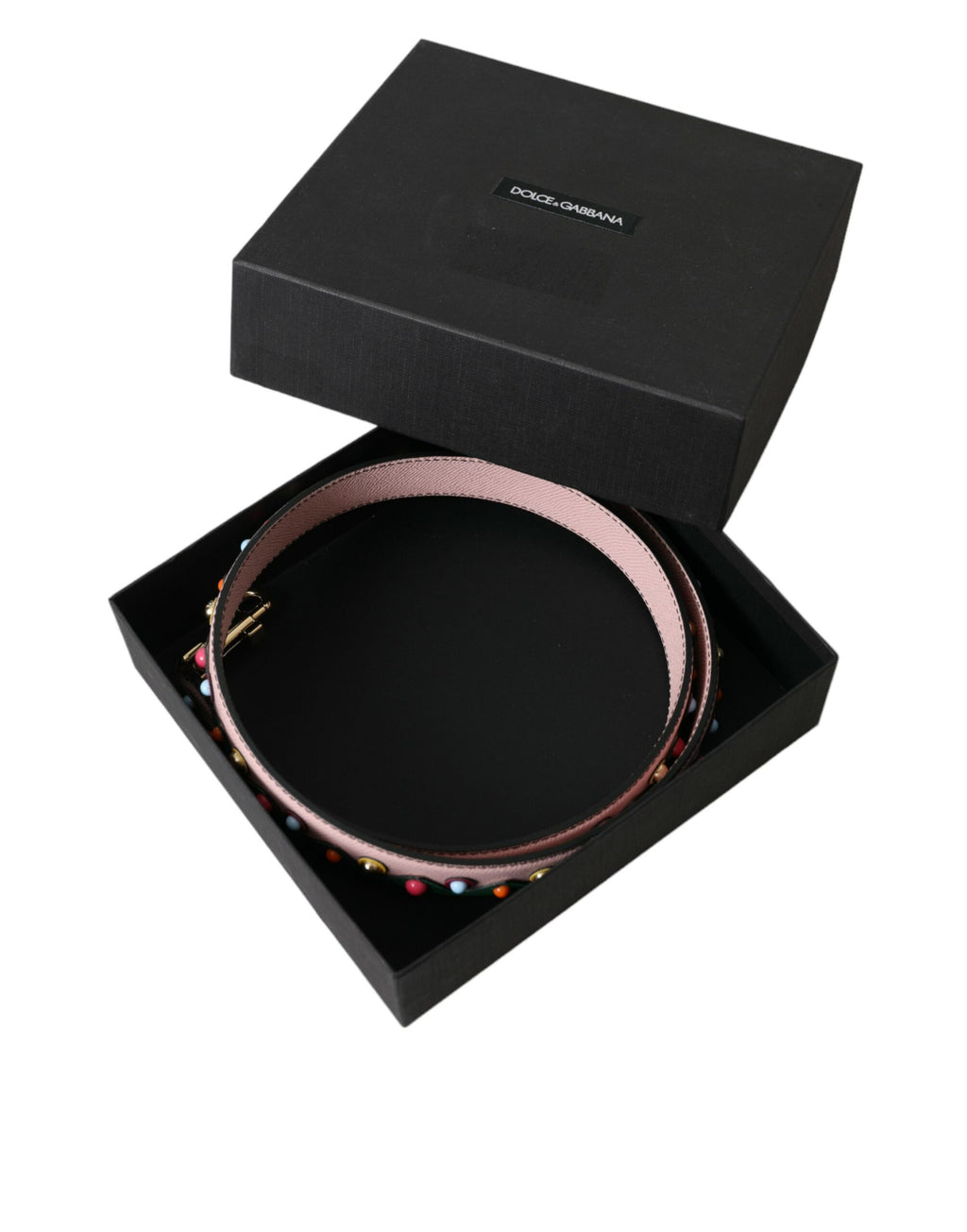 Dolce & Gabbana Pink Leather Handbag Accessory Shoulder Strap - Lusso Punto