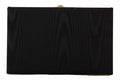 Dolce & Gabbana Black Silk Gold Frame Clutch Evening Party Purse Bag - Lusso Punto