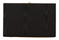 Dolce & Gabbana Black Silk Gold Frame Clutch Evening Party Purse Bag - Lusso Punto